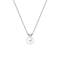 Collana Amen Donna Perle in Argento Perla CLPBBZ8